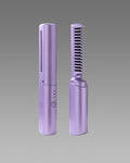Portable Mini Hair Straightener – Cordless Rechargeable Hot Comb (Adjustable Temperature)